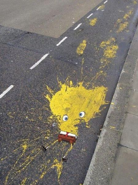 SpongeBob On The Streets