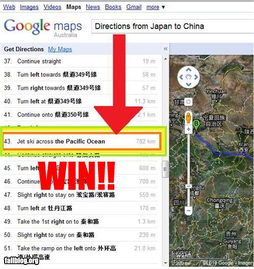 Map Directions WIN